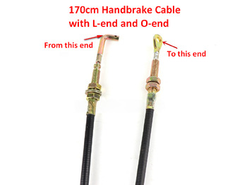 Accesorio de freno para Cargadora de ruedas nuevo Qingdao Promising Handbrake Cable for China Loader: foto 3