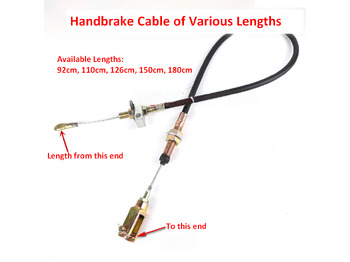 Accesorio de freno para Cargadora de ruedas nuevo Qingdao Promising Handbrake Cable for China Loader: foto 4