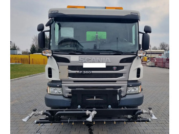 Camión de basura Scania SCANIA P360  Myjka drogowa: foto 2