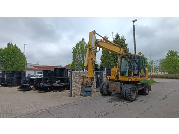 Excavadora de ruedas Komatsu PW 140 Mobilbagger Powertilt Schnellwechsler MS 10: foto 4