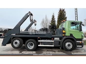 Camión portacontenedor de cadenas Scania P 360 Absetzkipper 6x2 Liftachse, gelenkte Achse: foto 2