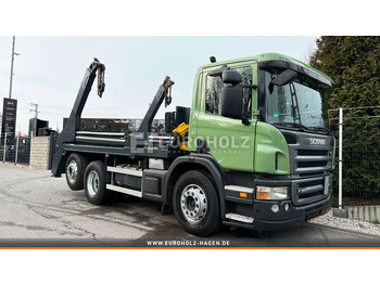 Camión portacontenedor de cadenas Scania P 360 Absetzkipper 6x2 Liftachse, gelenkte Achse: foto 3