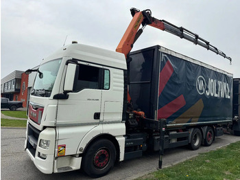 Leasing de MAN TGX 26.480 6X2 - EURO 6 + PALFINGER PK20002 + REMOTE + LIFTING AXLE MAN TGX 26.480 6X2 - EURO 6 + PALFINGER PK20002 + REMOTE + LIFTING AXLE: foto 1