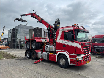 Camión forestal SCANIA R 580