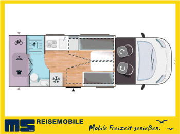 Autocaravana perfilada CHAUSSON 630