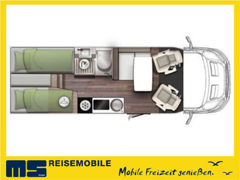 Autocaravana perfilada Forster T 669 EBN COUPÈ / -2025-/165PS/ SILVER - EDITION: foto 2