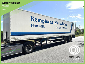 Semirremolque caja cerrada GROENEWEGEN