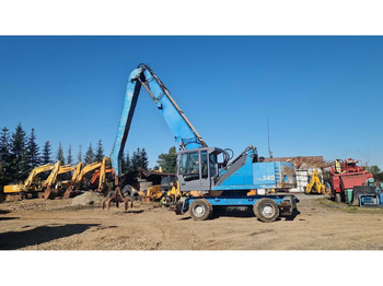 Excavadora de ruedas TEREX