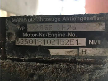 Motor y piezas para Camión MAN Motorblok D2866 LF 26: foto 5