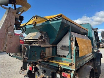 Maquinaria de construcción Unimog U 1400 4x4,Winterdienst,Schneeschild,Salzstreuer: foto 2