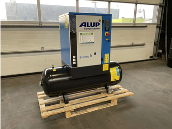 Compresor de aire nuevo Alup Sonetto 5 - 200 Elektrische Schroefcompressor 4 kW 470 L/Min 10 Bar op ketel: foto 4