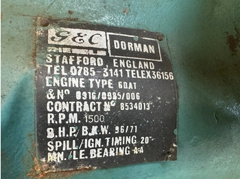Generador industriale Dorman 6DAT 80 kVA generatorset ex Emergency 24 hours Noodstroom Aggregaat: foto 4