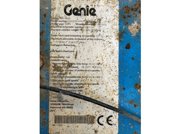 Plataforma de tijeras Genie GS 1932 Elektrische Schaarhoogwerker 7.8 meter werkhoogte 538 uur !: foto 3