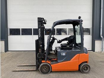 Carretilla elevadora eléctrica Toyota Traigo 16 Duplex Freelift Sideshift 1.6 ton Elektra Heftruck: foto 2