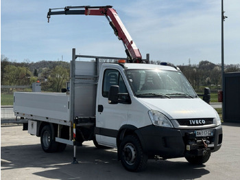 Furgoneta caja abierta Iveco Daily 65C14 Pritsche 3,75 m FASSI F38 A.22: foto 2