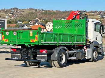 Camión volquete, Camión grúa MAN TGS18.360 *FASSI  F165A.C.24E + FUNK* TOPZUSTAND: foto 5