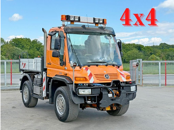 Camión volquete UNIMOG