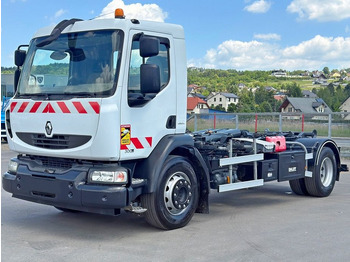 Camión multibasculante, Camión grúa Renault MIDLUM 300 DXI* ABROLLKIPPER * TOPZUSTAND: foto 4