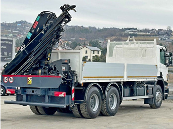 Camión grúa, Camión caja abierta Scania P 360 * HIAB 166D S-4 HIDUO/FUNK * 6x4: foto 5