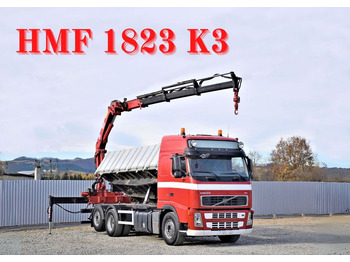 Leasing de Volvo FH 480 Kipper 6,20m + HMF 1823 K3 + FUNK  Volvo FH 480 Kipper 6,20m + HMF 1823 K3 + FUNK: foto 1