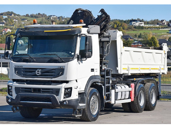 Camión volquete Volvo FMX 410 Kipper 5,20m*HIAB 122 D-4 HIDUO/FUNK*6x4: foto 5