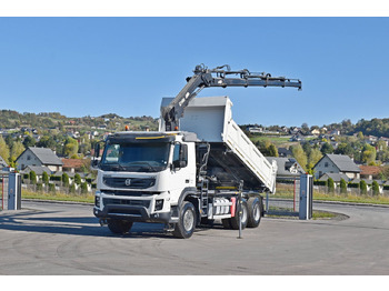 Camión volquete Volvo FMX 410 Kipper 5,20m*HIAB 122 D-4 HIDUO/FUNK*6x4: foto 2