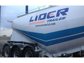 Semirremolque cisterna para transporte de cemento nuevo LIDER 2025 NEW (FROM MANUFACTURER FACTORY SALE): foto 4 Semirremolque cisterna para transporte de cemento nuevo LIDER 2025 NEW (FROM MANUFACTURER FACTORY SALE): foto 4