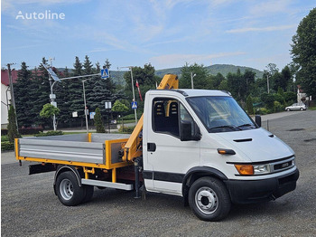 Camión caja abierta, Camión grúa Iveco Daily 65c-15 Flatbed + crane Copma: foto 4