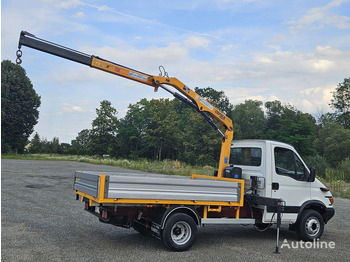 Camión caja abierta, Camión grúa Iveco Daily 65c-15 Flatbed + crane Copma: foto 5