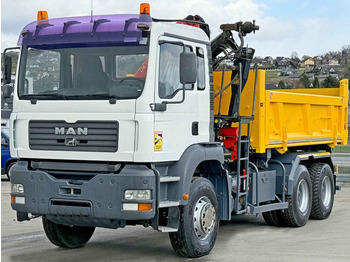 Camión volquete, Camión grúa MAN TGA 33.350 * PK 12000 *6x4 * TOPZUSTAND: foto 4