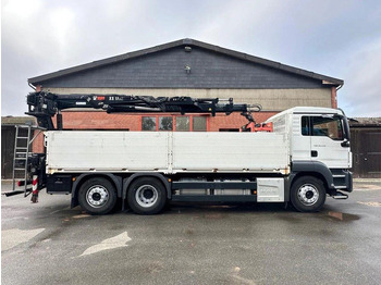 Camión caja abierta, Camión grúa MAN TGS 26.440 6x2 Flatbed + Crane Hiab 177 K: foto 5 Camión caja abierta, Camión grúa MAN TGS 26.440 6x2 Flatbed + Crane Hiab 177 K: foto 5