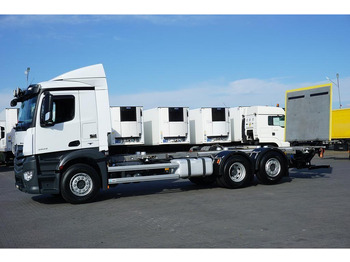Camión chasis Mercedes-Benz ANTOS / 2545 / ACC / E 6 / BDF + WINDA / 7.15 , 7.45, 7.82 M / O: foto 3