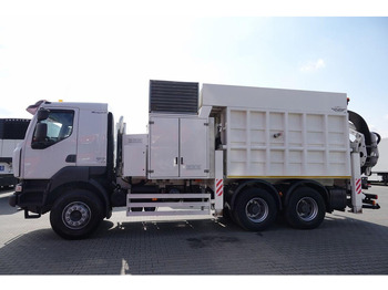 Limpieza de alcantarillado Renault KERAX 450 / 6x4 / MTS SAUGBAGGER 3A11T /ASENIZACYJNY / ŁADOWARKA: foto 4