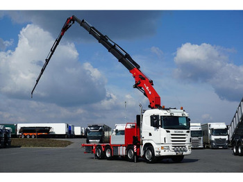 Camión caja abierta SCANIA G 480
