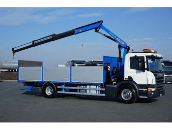 Leasing de Scania P 250 / ACC / SKRZYNIOWY + HDS + WINDA / PALFINGER PK 12 002 - E Scania P 250 / ACC / SKRZYNIOWY + HDS + WINDA / PALFINGER PK 12 002 - E: foto 4