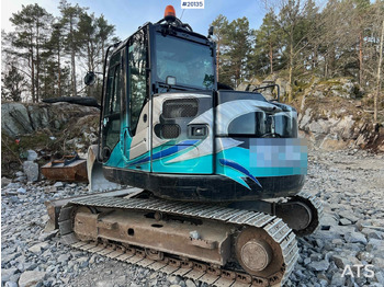 Excavadora Hitachi zx85us-6 gravemaskin m/ graveskuffe, hydraulisk pusseskuffe, klype: foto 4 Excavadora Hitachi zx85us-6 gravemaskin m/ graveskuffe, hydraulisk pusseskuffe, klype: foto 4