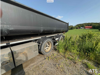 Remolque multilift/ Portacontenedores de cadenas NOR SLEP 2 akslet krokhenger med tipp: foto 4