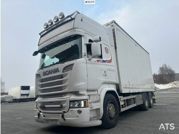 Camión caja cerrada SCANIA R 580