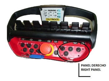 Sistema eléctrico para Grúa para camión nuevo Right panel with button radio remote  Scanreco RC400: foto 4