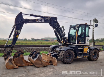Excavadora de ruedas JCB