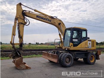 Excavadora de ruedas KOMATSU PW130