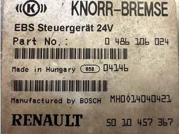 Sistema eléctrico para Camión RENAULT ECU EBS 5010457367: foto 3 Sistema eléctrico para Camión RENAULT ECU EBS 5010457367: foto 3
