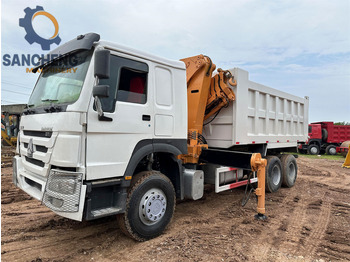 Camión grúa SINOTRUK Howo 371 6x4 crane truck: foto 3