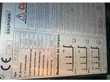 Carretilla de carga lateral Baumann HX40/12/33: foto 4
