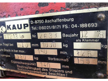 Pinza KAUP