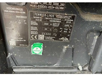 Carretilla elevadora eléctrica Linde E15-02: foto 4