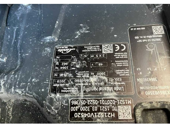 Carretilla elevadora eléctrica Linde E20L-02: foto 4