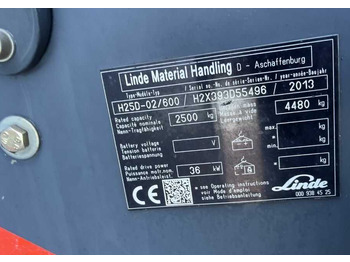 Carretilla elevadora diésel Linde H25D-02/600: foto 4