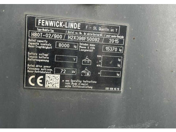 Carretilla elevadora de gas Linde H80T-02/900: foto 4