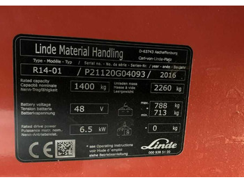 Retráctil Linde R14-01: foto 5